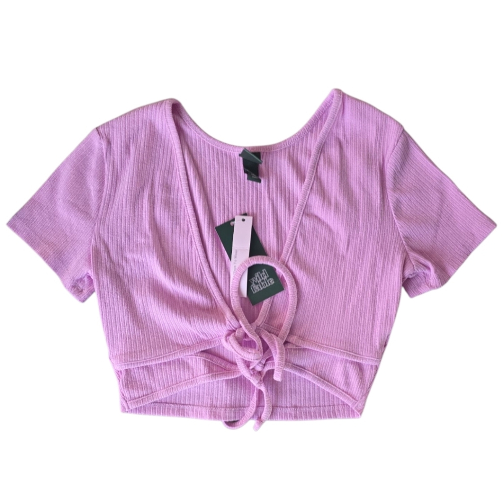 Light Lavender Versatile Crop Top